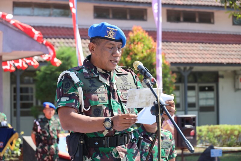 Danpusdikpomal Kodikalatal Letkol Laut (PM) Triono Adi Susilo