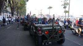 Irkodiklatal Brigjen TNI Marinir Ahmad Fajar ikut meriahkan NBOD HUT ke-79 TNI AL