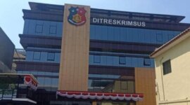 Gedung Ditreskrimsus Polda Jatim