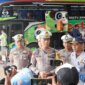 Kasatlantas Polres AKP Bayu Pratama Sudirno gelar ramp check di terminal Seloaji