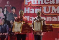 Ketua Koperasi Polres Jember Agus Setiyono Hari S, S.H., meraih penghargaan