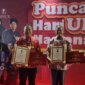 Ketua Koperasi Polres Jember Agus Setiyono Hari S, S.H., meraih penghargaan
