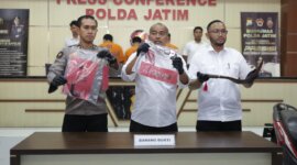 Pelaku Curanmor diamankan Polisi beserta barang buktinya