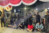 Tim Raimas Polres Tanjung Perak amankan 6 remaja balap liar