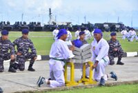 Prajurit Siswa Satdik - 3 Kodiklatal tampilkan demo karate