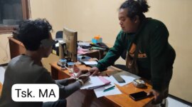Polres Nganjuk tangkap pencuri pompa air beserta barang buktinya