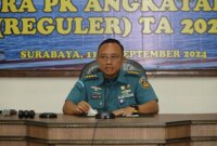 Kasubdis Klaskatmil Disminpersal Kolonel Laut (E) Francisco Deny S