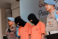 Satreskrim Polrestabes Surabaya tangkap 8 tersangka begal