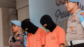 Satreskrim Polrestabes Surabaya tangkap 8 tersangka begal