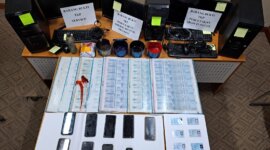 Polisi tangkap 8 tersangka beserta barang buktinya