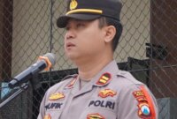 Kapolsek Dampit, Iptu Ahmad Taufik