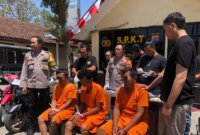 Polsek Sukowono Jember tangkap 3 perampok dan 6 motor BB