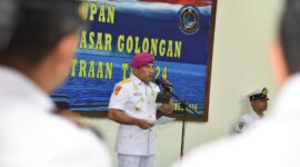 Direktur Pendidikan (Dirdik) Kodiklatal Brigjen TNI Marinir Fransisco Simanjorang