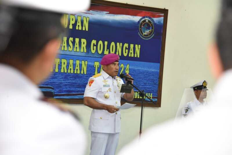 Direktur Pendidikan (Dirdik) Kodiklatal Brigjen TNI Marinir Fransisco Simanjorang