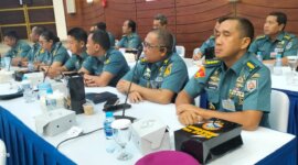 Kadispen Kodiklatal Kolonel Marinir Suharyono hadiri Rakorsus Intelijen TNI AL