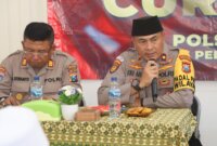 Kapolsek Semampir Kompol Eko Adi Wibowo gelar Jum'at Curhat