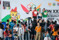 Atlet Taekwondo Polri Rizky Anugrah Prasetyo wakili Jatim rebut medali emas di PON XXI Aceh Sumut