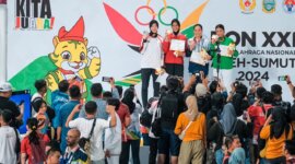 Atlet Taekwondo Polri Rizky Anugrah Prasetyo wakili Jatim rebut medali emas di PON XXI Aceh Sumut