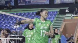 Tim Voli Indoor Putri Jatim menang lawan Sumut