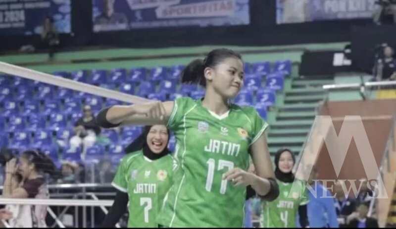 Tim Voli Indoor Putri Jatim menang lawan Sumut