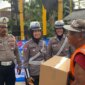 Satlantas Polres Blitar Kota beri Bansos