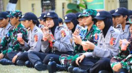 Diklat Integrasi Siswa Siswi Bintara serentak