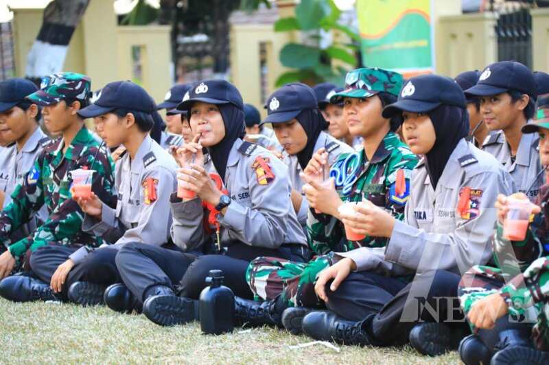 Diklat Integrasi Siswa Siswi Bintara serentak