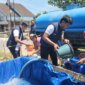 Satreskrim Polres Bojonegoro beri bantuan air bersih