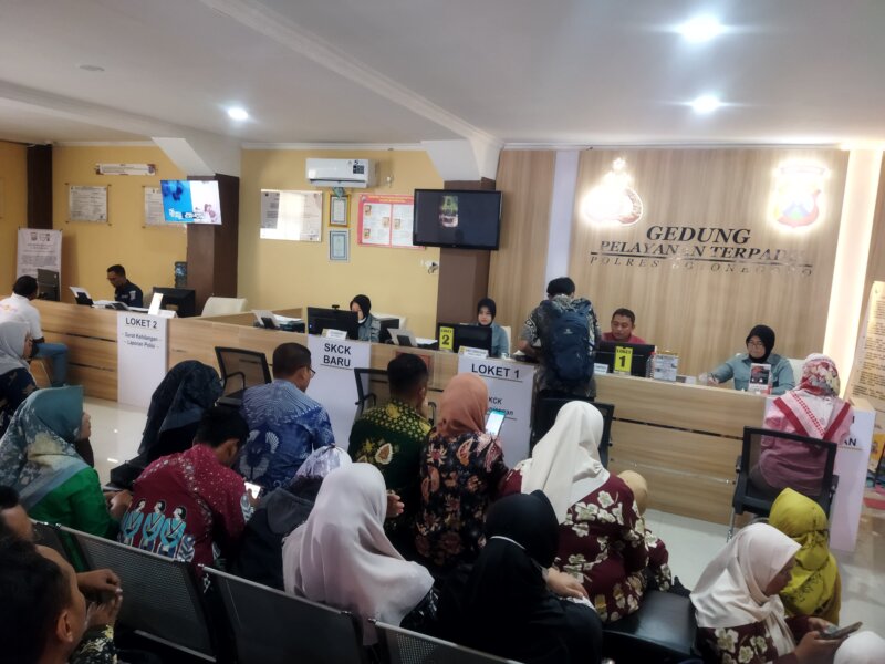 Kantor SKCK terpadu Polres Bojonegoro