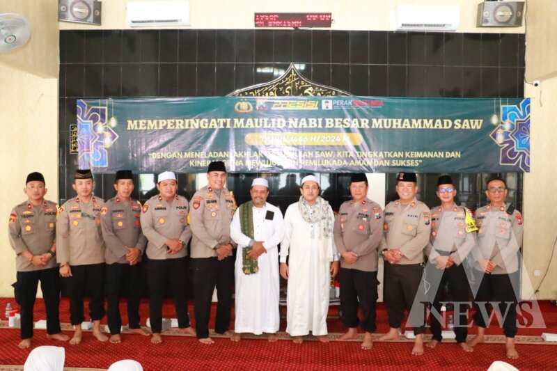 Polres Pelabuhan Tanjung Perak gelar Maulid Nabi Muhammad SAW