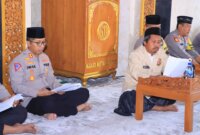 Kapolres Ngawi AKBP Dwi Sumrahadi Rakhmanto ikuti Binrohtal