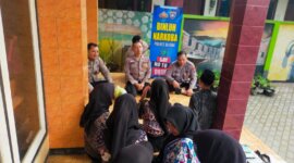 Polres Blitar Gelar Binluh di Madrasah Aliyah (MA) Sunan Kalijogo