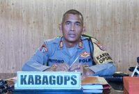 Kepala Bagian Operasi (Kabag Ops) Polresta Malang Kota AKP Sutomo