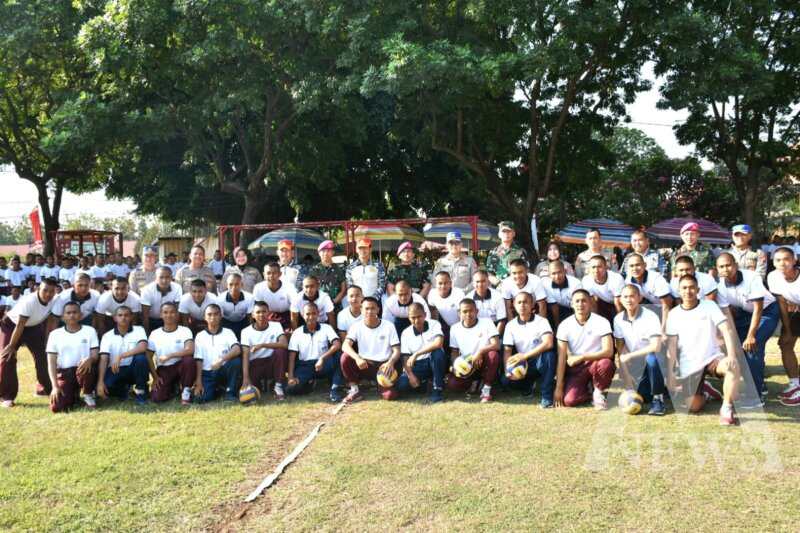 Dirdik Kodiklatal kunjungan ke SPN Polda Jatim Mojokerto