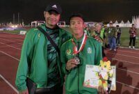 Anggota Polsek Solokuro raih 2 medali Perak di PON XXI Aceh Sumut