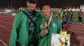 Anggota Polsek Solokuro raih 2 medali Perak di PON XXI Aceh Sumut