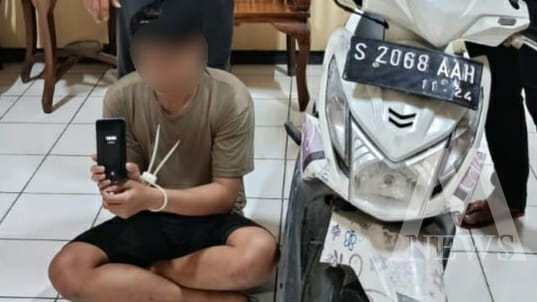 Polisi tangkap tersangka beserta barang buktinya