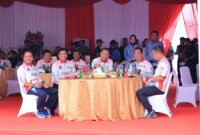 Panglima TNI Jenderal Agus Subiyanto dan Kapolri Jenderal Listyo Sigit Prabowo hadiri Pesta Rakyat