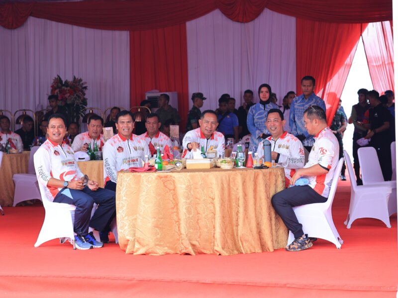 Panglima TNI Jenderal Agus Subiyanto dan Kapolri Jenderal Listyo Sigit Prabowo hadiri Pesta Rakyat