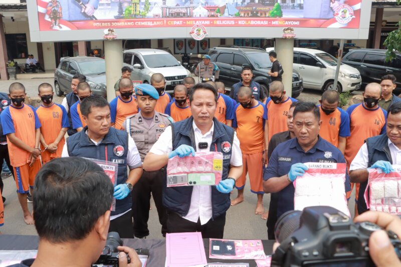 Polres Jombang gelar Operasi Tumpas Narkoba Semeru
