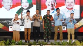 Kapolres Ponorogo AKBP Anton Prasetyo di acara Deklarasi Damai Pilkada