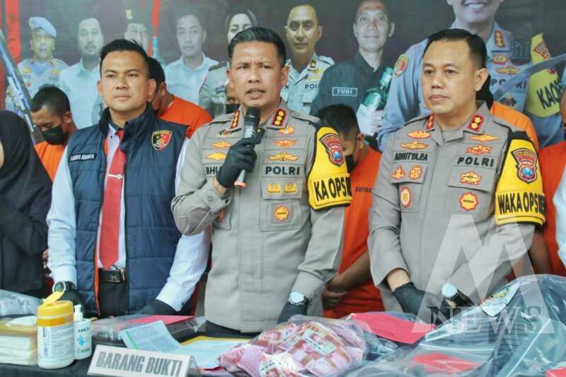 Kapolresta Malang Kota Kombespol Budi Hermanto ungkap kasus pencurian uang
