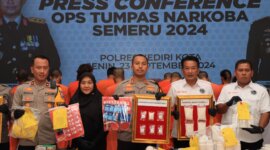 Polres Kediri Kota gelar Operasi Tumpas Narkoba Semeru 2024