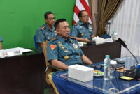 Dankodiklatal Letjen TNI Marinir Nur Alamsyah ikuti vicon FGD