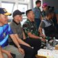 Dankodiklatal Letjen TNI Marinir Nur Alamsyah saksikan pertandingan Bola Voli Dharma Pertiwi