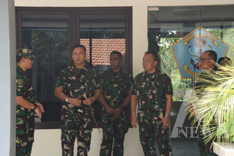 Dankodiklatal Letjen TNI Marinir Nur Alamsyah Sidak Pembangunan Satkes Kodiklatal