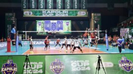 Tim voli putra Jatim menang di GOR Tri Dharma