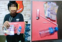 Polisi tangkap tersangka beserta barang buktinya