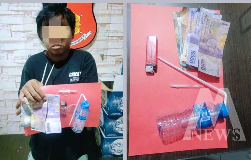 Polisi tangkap tersangka beserta barang buktinya