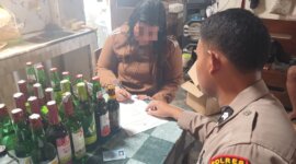 Polisi lakukan razia Miras